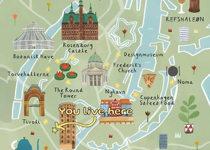 Stylish Loft In The Heart Of Cph Apartament Kopenhaga